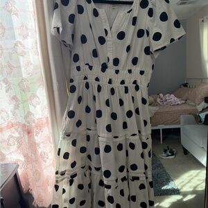 Umgee Polka Dot Dress
